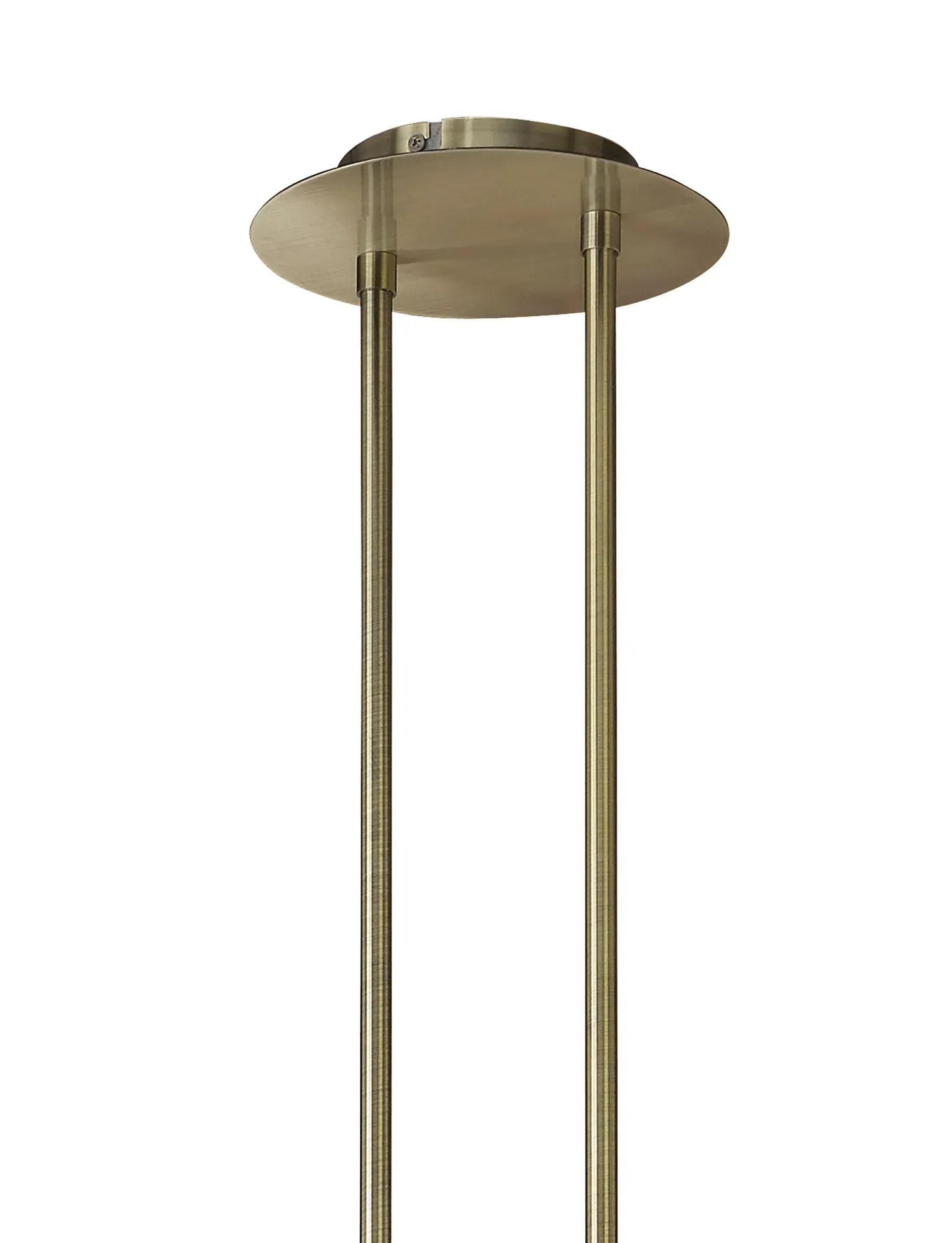 Tiffany AB Crystal Pendant 6+6 Light Antique Brass M3873/CS  Mantra Tiffany Antique Brass-Cream